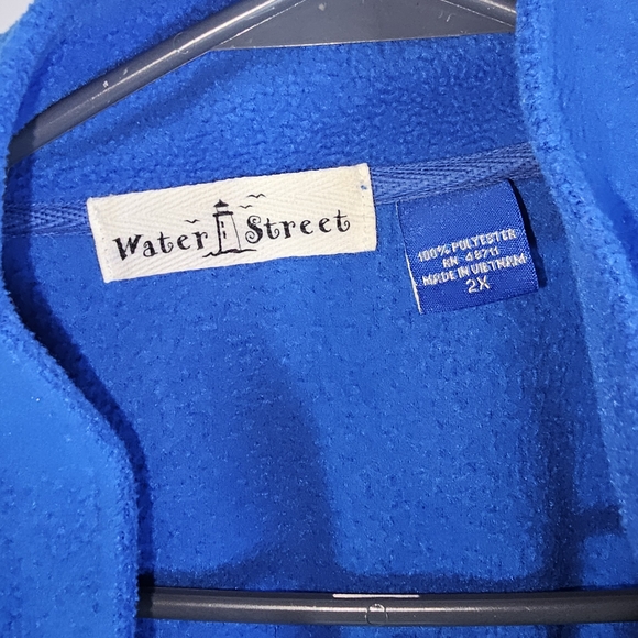 Women's Blue Performance Jacket - Picture 2 of 3